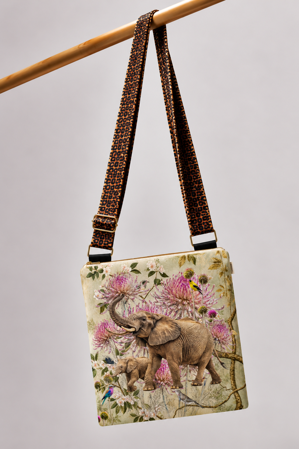 Elephants & Pink Proteas