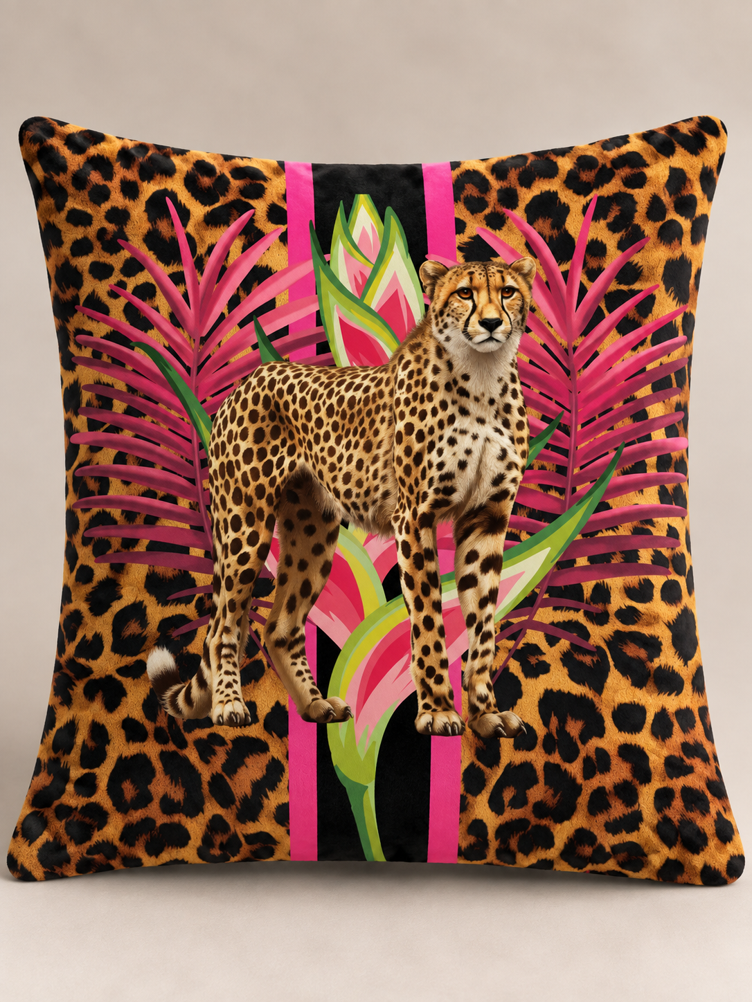 Cheetah & Neon Stripe
