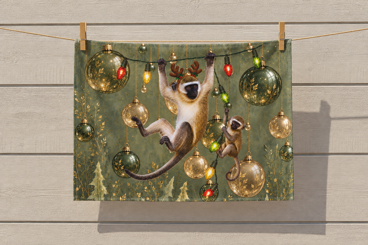 A Wild Christmas Tale - Tea Towels