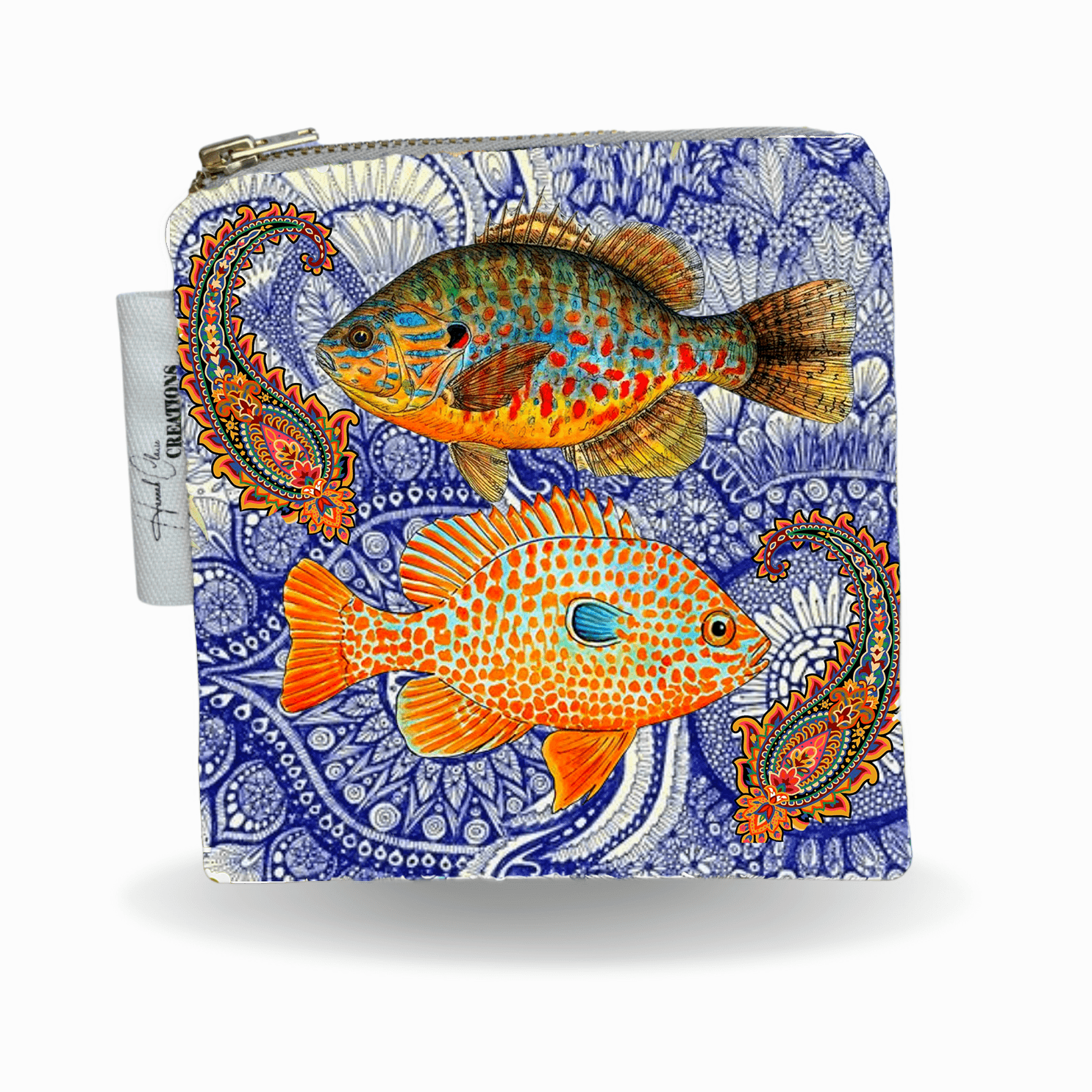 Orange Spotted Sun Fish - Hannah Claire Creations