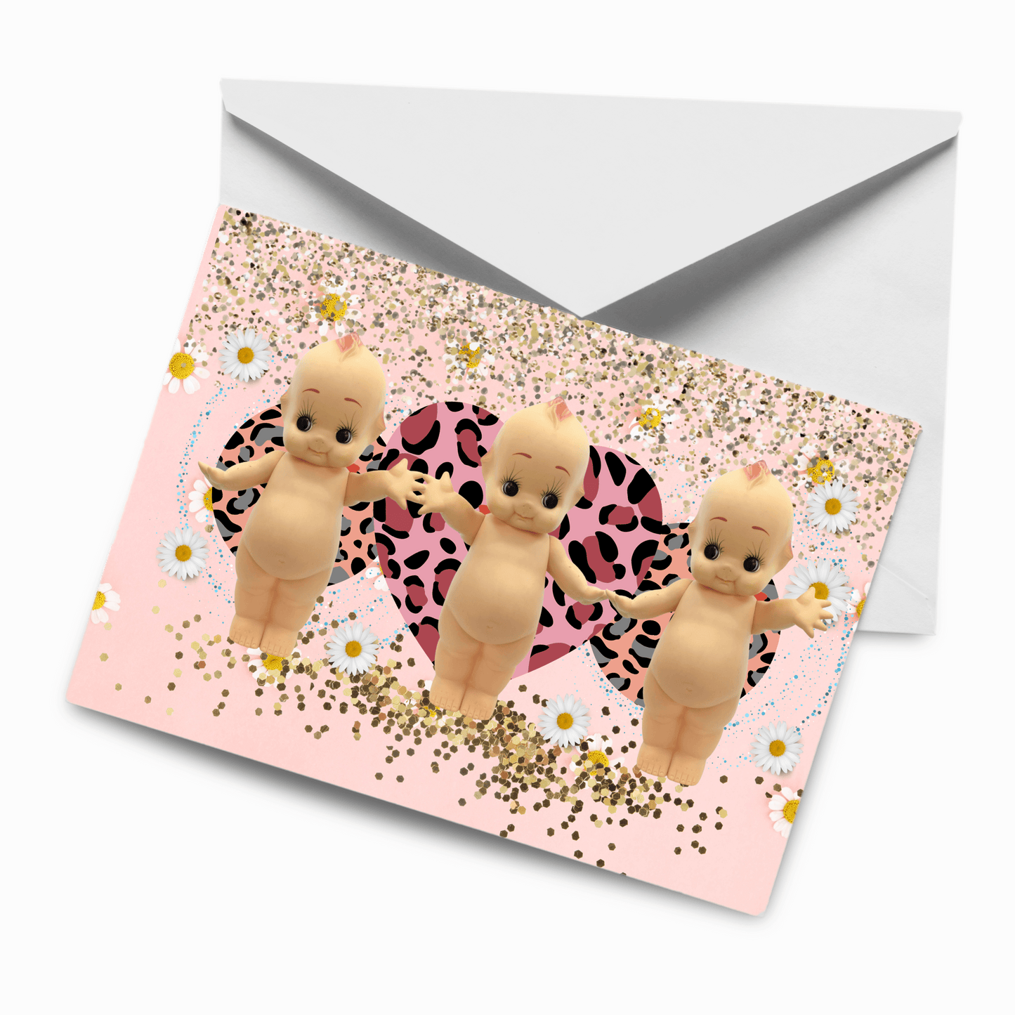 Kewpie Loves Leopards - Hannah Claire Creations