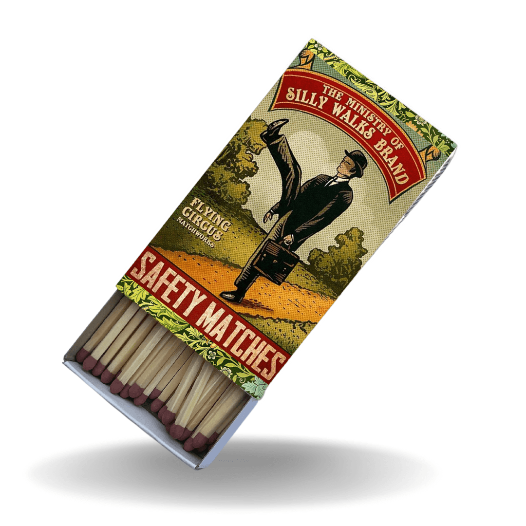 Safety Match Box - The Silly Walk - Hannah Claire Creations