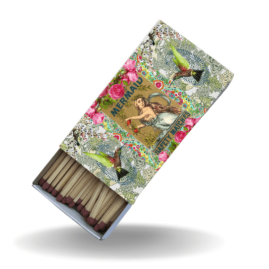 Safety Match Box - The Busy Mermaid - Hannah Claire Creations